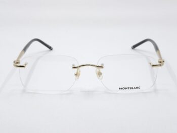 Gọng kính Montblanc Rimless Gold Eyeglasses MB0071O - gong kinh montblanc rimless gold eyeglasses mb0071o 5 scaled