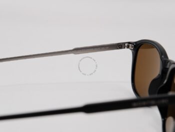 Kính mát Montblanc Round Sunglasses Black Polarized MB599S - kinh mat montblanc round sunglasses black polarized mb599s 1