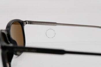 Kính mát Montblanc Round Sunglasses Black Polarized MB599S - kinh mat montblanc round sunglasses black polarized mb599s 3