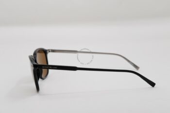 Kính mát Montblanc Round Sunglasses Black Polarized MB599S - kinh mat montblanc round sunglasses black polarized mb599s 5