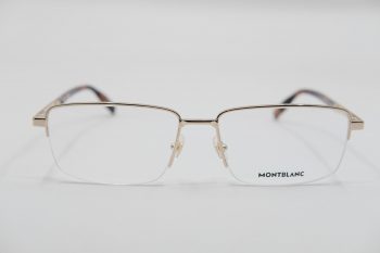 Gọng kính Montblanc Semi-rimless Gold Eyeglasses MB0020O 2
