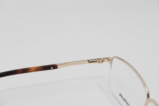 Gọng kính Montblanc Semi-rimless Gold Eyeglasses MB0020O