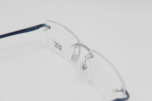 Gọng kính Montblanc Shiny Blue Men’s Eyeglasses 577-F