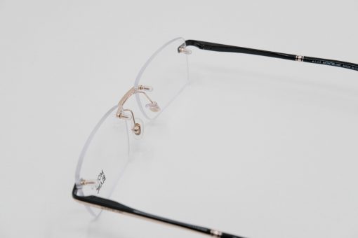 Gọng kính Montblanc Rimless Gold Eyeglasses 577