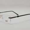 Gọng kính Montblanc Semi-Rimless Eyeglasses Rose Gold Black Horn Mb434 Gọng kính Montblanc Mới Nguyên Hộp 6