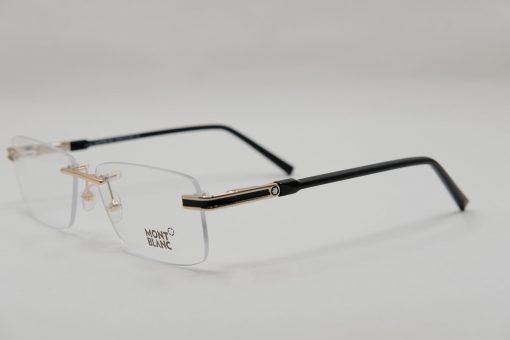 Gọng kính Montblanc Rimless Gold Plate Eyeglasses 0692 Gọng kính Montblanc Mới Nguyên Hộp