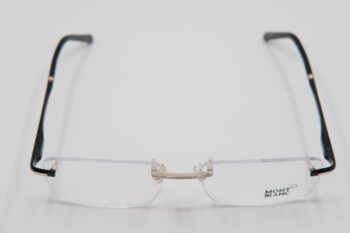 Gọng kính Montblanc Rimless Gold Eyeglasses 577 - gong kinh montblanc rimless gold eyeglasses 578