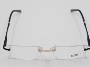 Gọng kính Montblanc Rimless Gold Eyeglasses 577 - gong kinh montblanc rimless gold eyeglasses 578 scaled