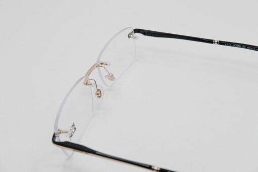 Gọng kính Montblanc Rimless Gold Eyeglasses 577 - Image 3