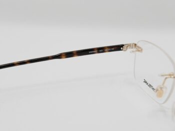 Gọng kính Montblanc Rimless Gold Havana Eyeglasses MB0088O - Ảnh 5