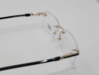 Gọng kính Montblanc Rimless Gold Plate Eyeglasses 0692 - gong kinh montblanc rimless gold plate eyeglasses 0692 scaled