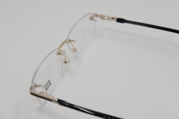 Gọng kính Montblanc Rimless Gold Plate Eyeglasses 0692 - gong kinh montblanc rimless gold plate eyeglasses 695
