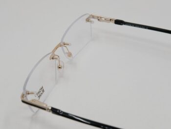 Gọng kính Montblanc Rimless Gold Plate Eyeglasses 0692 - gong kinh montblanc rimless gold plate eyeglasses 695 scaled