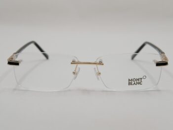 Gọng kính Montblanc Rimless Gold Plate Eyeglasses 0692 - gong kinh montblanc rimless gold plate eyeglasses 698 scaled