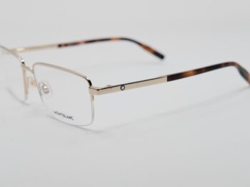 Gọng kính Montblanc Semi-rimless Gold Eyeglasses MB0020O