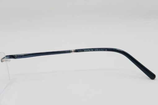 Gọng kính Montblanc Shiny Blue Men’s Eyeglasses 577-F - Image 7