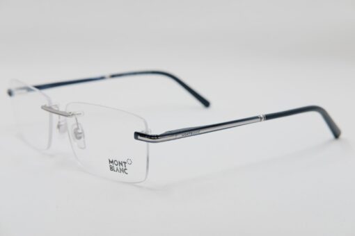 Gọng kính Montblanc Shiny Blue Men’s Eyeglasses 577-F