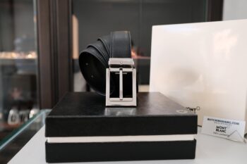 Thắt lưng Montblanc Business Leather Belts 123895 - 3cm - that lung montblanc business leather belts 123895 3cm 2
