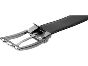 Thắt lưng Montblanc Casual Line 3 Rings Ruth Shiny Pin Leather Belt 103445 - that lung montblanc casual line 3 rings ruth shiny pin leather belt 103445