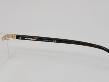 Gọng kính Montblanc Rimless Gold Havana Eyeglasses 0055O 7 Gọng kính Montblanc Rimless Gold Havana Eyeglasses 0055O - gong kinh montblanc rimless gold havana eyeglasses 0055o 2 scaled