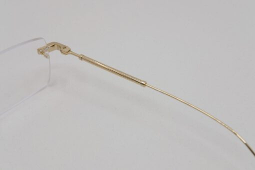 Gọng kính Montblanc Rimless Gold Plate MB0112O - Hình ảnh 5