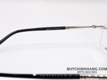 Gọng kính Montblanc Rimless Platinum Eyeglasses MB0071O - gong kinh montblanc rimless platinum eyeglasses mb0071o