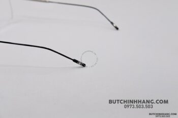 Gọng kính Montblanc Rimless Silver Eyeglasses Mb0049O - gong kinh montblanc rimless silver eyeglasses mb0049o 4