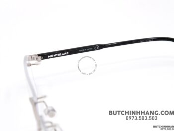 Gọng kính Montblanc Rimless Silver Havana Eyeglasses MB0088O - gong kinh montblanc rimless silver havana eyeglasses mb0088o