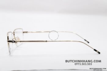 Gọng kính Montblanc Semi - Rimless Gold Plate MB0113O - gong kinh montblanc semi rimless gold plate mb0113o 2