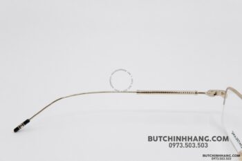 Gọng kính Montblanc Semi - Rimless Gold Plate MB0113O - gong kinh montblanc semi rimless gold plate mb0113o