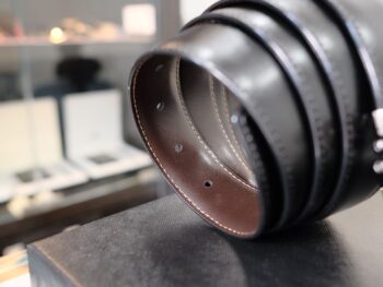 Thắt lưng Montblanc Rectangular Shiny Ruthenium finish Pin Buckle Belt 118433 - that lung montblanc rectangular shiny ruthenium finish pin buckle belt 118433