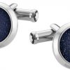 Khuy măng sét Montblanc Stainless Steel Cuff Links 112908 Khuy Măng Sét Cufflinks Montblanc Mới Nguyên Hộp 8