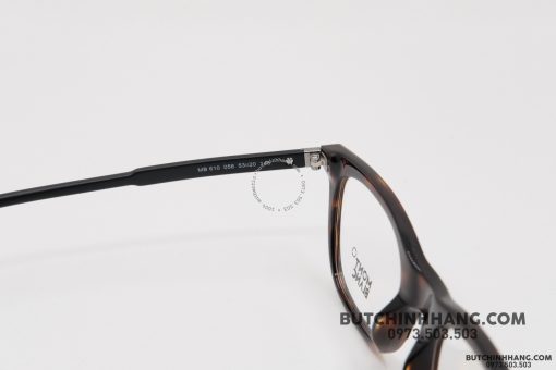 Gọng kính Montblanc Rectangular Eyeglasses Havana/Black MB610 Gọng kính Montblanc Mới Nguyên Hộp 7