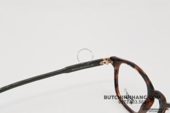 Gọng kính Montblanc Oval Eyeglasses Dark Havana/Green/Bronze MB632 - gong kinh montblanc oval eyeglasses dark havanagreenbronze mb635