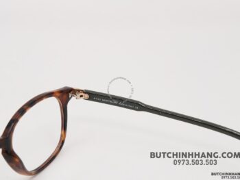 Gọng kính Montblanc Oval Eyeglasses Dark Havana/Green/Bronze MB632 - gong kinh montblanc oval eyeglasses dark havanagreenbronze mb636