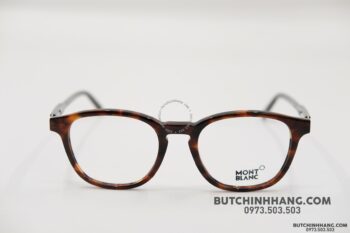 Gọng kính Montblanc Oval Eyeglasses Dark Havana/Green/Bronze MB632 - gong kinh montblanc oval eyeglasses dark havanagreenbronze mb640