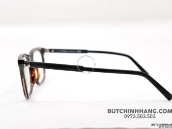 Gọng kính Montblanc Rectangular Eyeglasses Havana/Black MB610 - gong kinh montblanc rectangular eyeglasses havanablack mb612