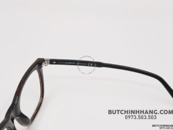 Gọng kính Montblanc Rectangular Eyeglasses Havana/Black MB610 - gong kinh montblanc rectangular eyeglasses havanablack mb614