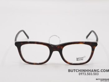 Gọng kính Montblanc Rectangular Eyeglasses Havana/Black MB610 - gong kinh montblanc rectangular eyeglasses havanablack mb617