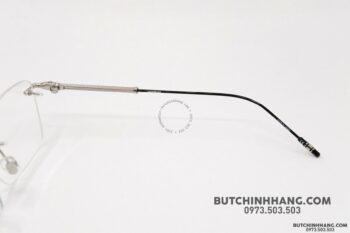 Gọng kính Montblanc Rimless Silver Eyeglasses 00380 - gong kinh montblanc rimless silver eyeglasses 384