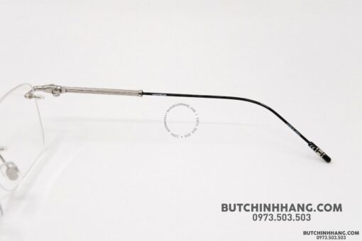 Gọng kính Montblanc Rimless Silver Eyeglasses 00380 - Hình ảnh 7