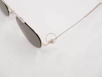 Chất liệu: metal mạ vàng 9 Kính mát Montblanc Brown Aviator Unisex Sunglasses MB0001S - kinh mat montblanc brown aviator unisex sunglasses mb0001s 4