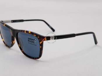 Kính mát Montblanc Rectangular Sunglasses Vintage Havana/Black MB647S - kinh mat montblanc rectangular sunglasses vintage havanablack mb647s 5