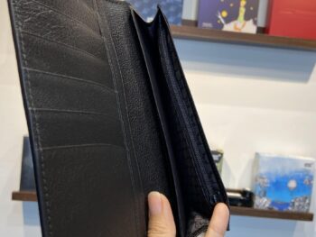 Ví dài Montblanc Meisterstuck Tuscany Black Buffalo Skin 14CC Wallet 111261 - vi dai montblanc meisterstuck tuscany black buffalo skin 14cc wallet 111262