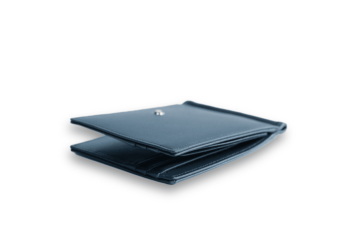 Ví kẹp kiền Montblanc Meisterstuck 6 CC Leather Wallet with Money Clip - Navy 114548 - vi kep kien montblanc meisterstuck 6 cc leather wallet with money clip navy 114548