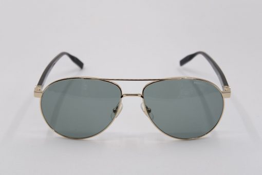 Kính mát Montblanc Established Gold/Havana – Green Sunglasses MB0054S Kính Mát Montblanc Mới Nguyên Hộp