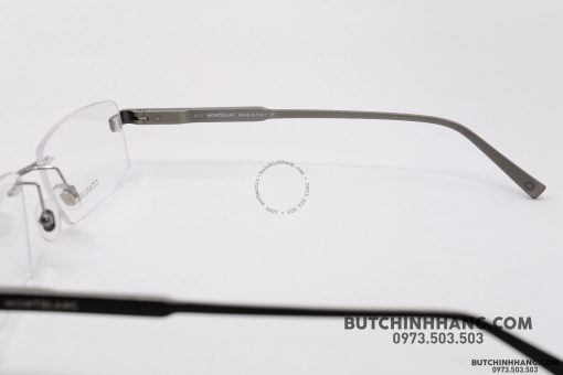 Gọng kính Montblanc Rimless Titanium Eyeglasses 661 Gọng kính Montblanc Mới Nguyên Hộp 7