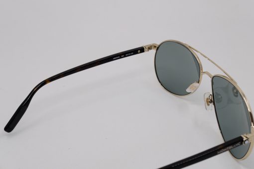 Kính mát Montblanc Established Gold/Havana – Green Sunglasses MB0054S Kính Mát Montblanc Mới Nguyên Hộp 7