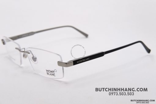 Gọng kính Montblanc Rimless Titanium Eyeglasses 661 Gọng kính Montblanc Mới Nguyên Hộp