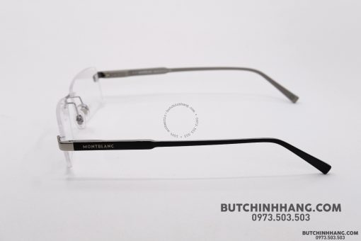 Gọng kính Montblanc Rimless Titanium Eyeglasses 661 Gọng kính Montblanc Mới Nguyên Hộp 3